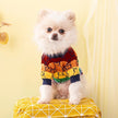 Gigi Rainbow Knit Dog Sweater | Pullover Top