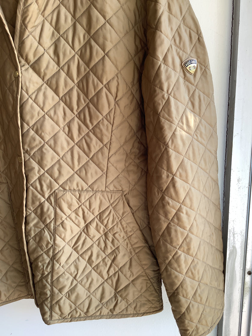 Vintage Postcard Quilted Jacket
