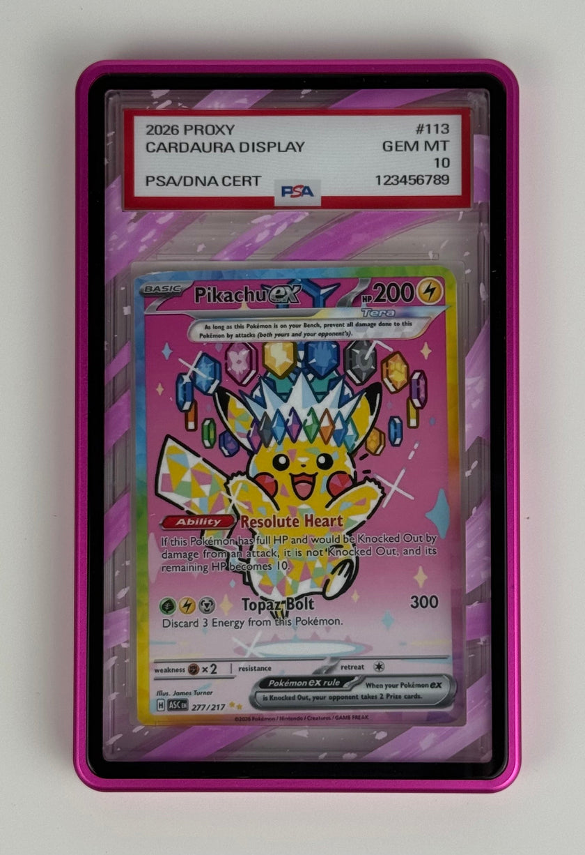 Pink Aura Elemental (PSA Graded) Display Case