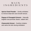 The Coast Refining Exfoliant Face and Body Scrub 4oz