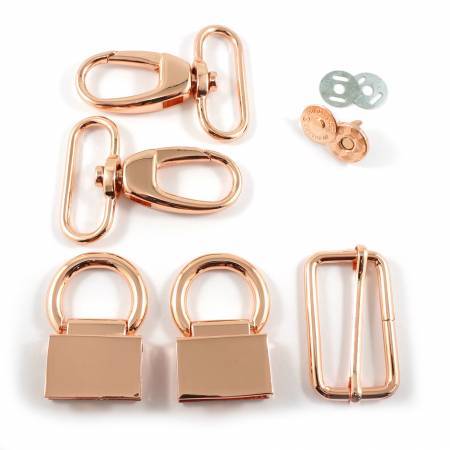 Emmaline Bags - Double Flip Shoulder Bag Hardware Set - 1.5
