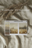 COMBINAISON DAISY BREEZE (2 Oeuvres sur toile étirée)
