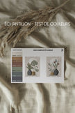 DUO COMPLICITÉ FLORALE (2 Oeuvres sur toile étirée)