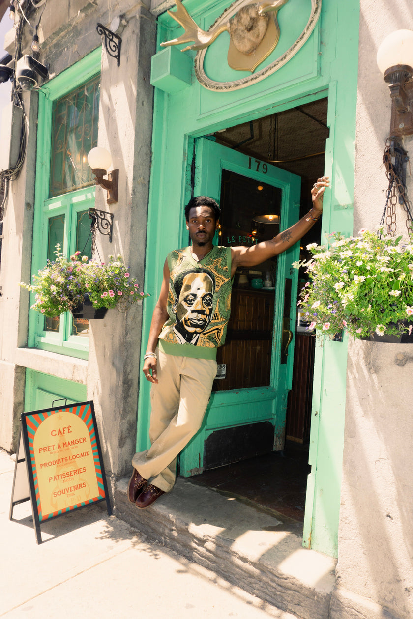 Kwame Nkrumah Knitted Vest