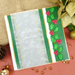 Festive Fancy-Edge Card Blanks - Holly
