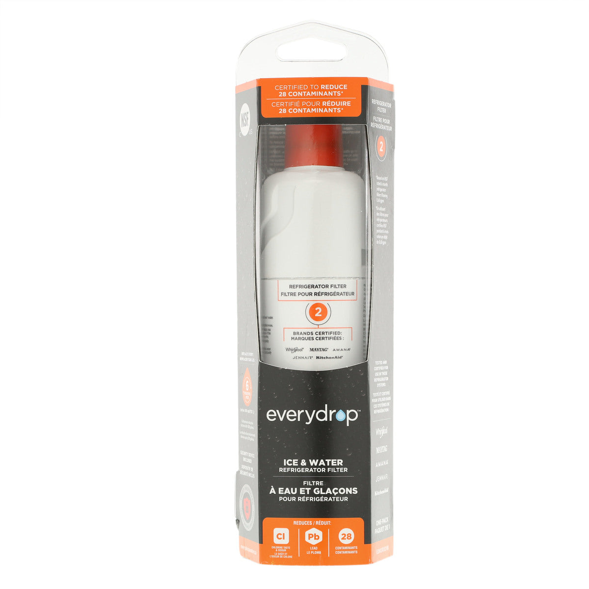 EDR2RXD1B Water Filter for Whirlpool Refrigerators