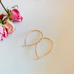 Mel drop wire earrings