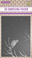 3D Embossing Folder - Bird on Branch