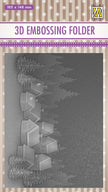 3D Embossing Folder -  Snowy Village