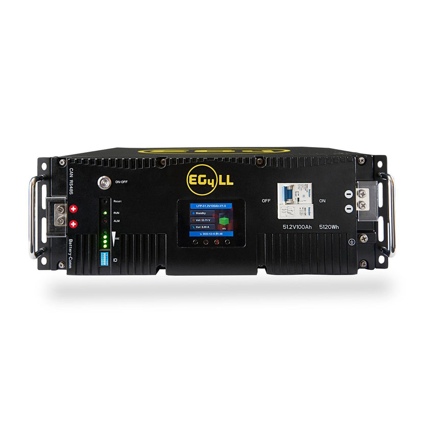 EG4 LL-S 48V 100Ah LiFePO4 Server Rack Battery V4 | 5.12kWh UL1973 UL9540A