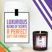Bougie en cire de soja au parfum de thé Earl Grey - Bergamote & Rose - 8 oz