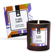 Bougie en cire de soja au parfum de thé Earl Grey - Bergamote & Rose - 8 oz