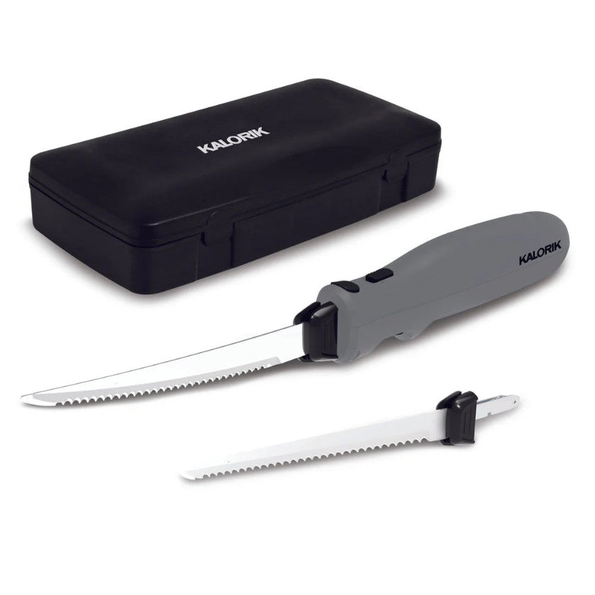 KALORIK EM51426GR Electric Cordless Knife With Case