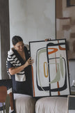 ÉMOTION, Oeuvre sur toile étirée