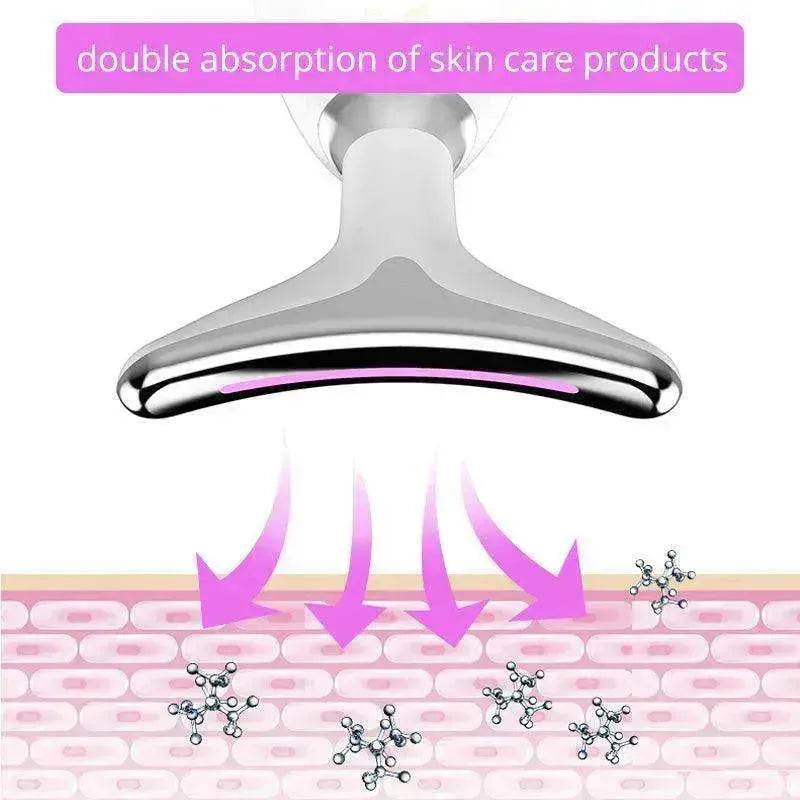 EMS Neck Lifting & Tightening Device, LED Photon Beauty