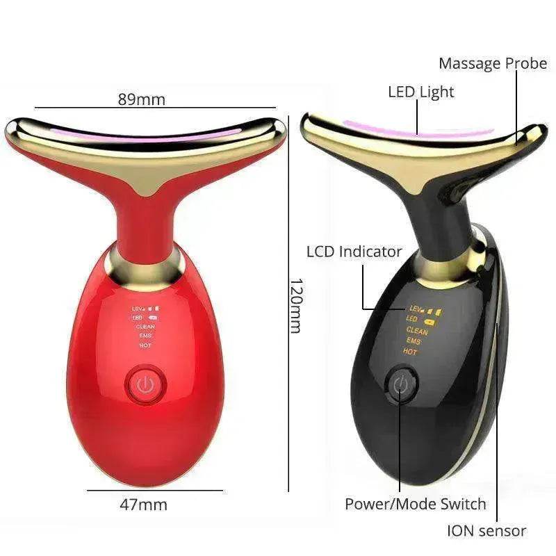 EMS Neck Lifting & Tightening Device, LED Photon Beauty