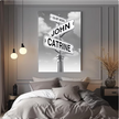 Wall Art Engagement Sign 24 x 36 inches