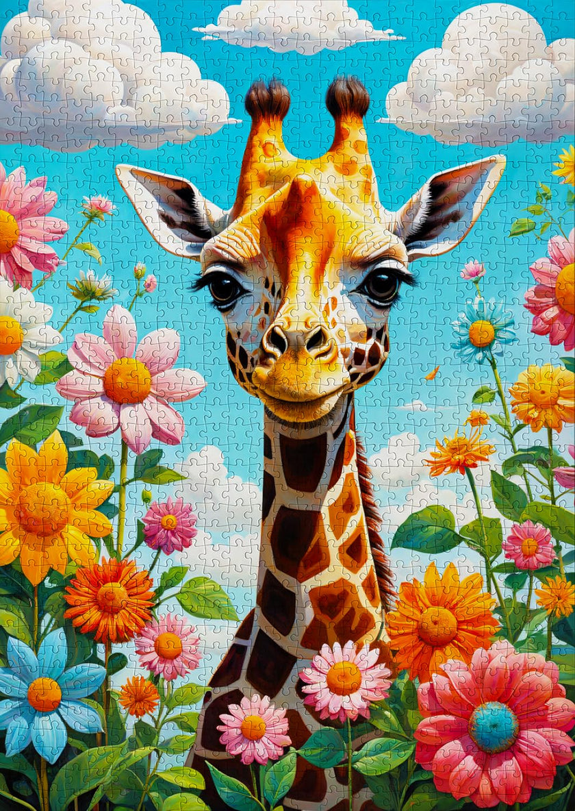ENJOY - Cute Giraffe (1000-Piece Puzzle)