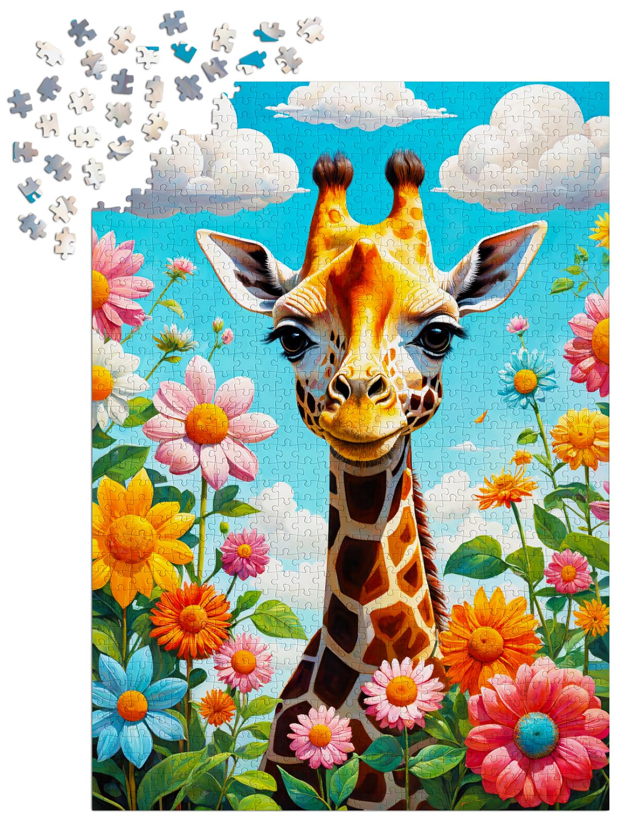 ENJOY - Cute Giraffe (1000-Piece Puzzle)