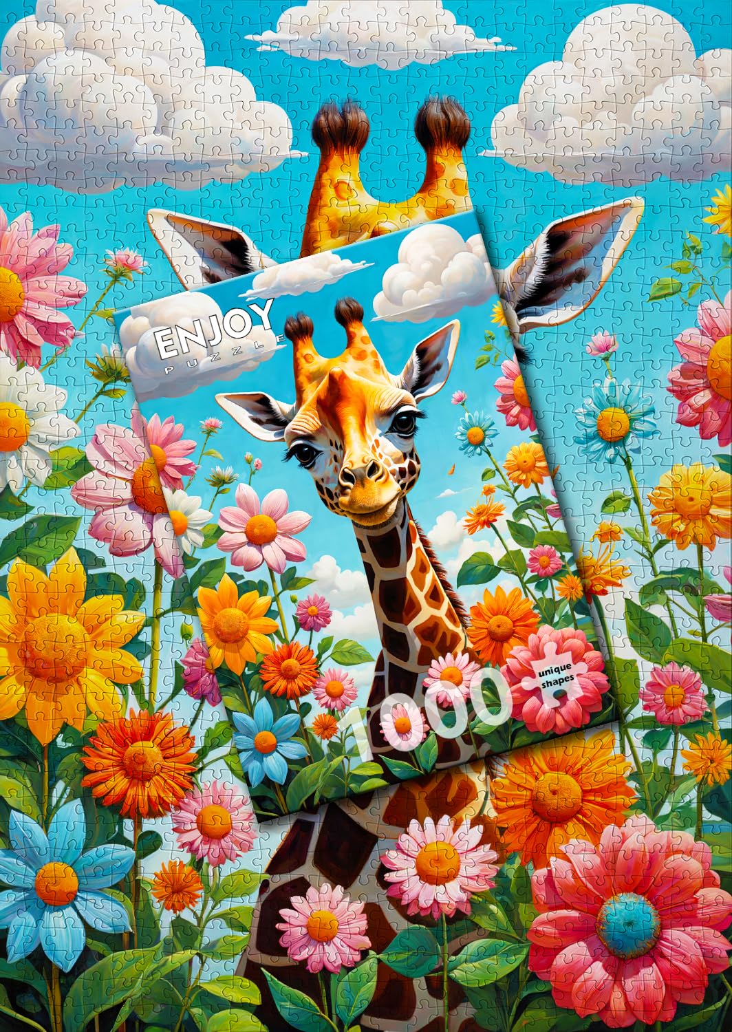 ENJOY - Cute Giraffe (1000-Piece Puzzle)