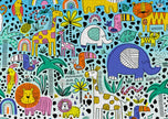 ENJOY - Doodle Safari (1000-Piece Puzzle)