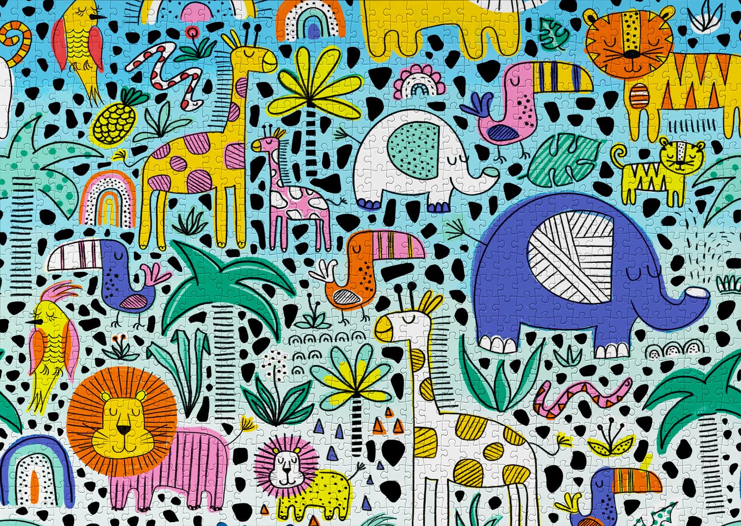 ENJOY - Doodle Safari (1000-Piece Puzzle)