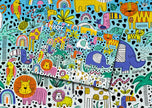 ENJOY - Doodle Safari (1000-Piece Puzzle)