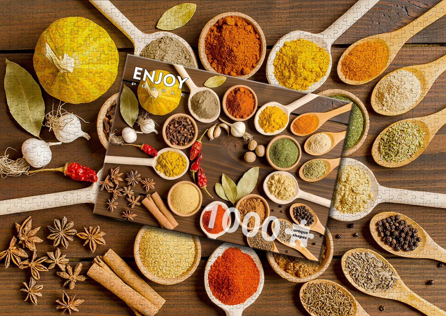 ENJOY - Indian Spices (1000-Piece Puzzle)