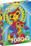 ENJOY - Inseparable Cat and Kitten (1000-Piece Puzzle)