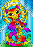 ENJOY - Inseparable Cat and Kitten (1000-Piece Puzzle)