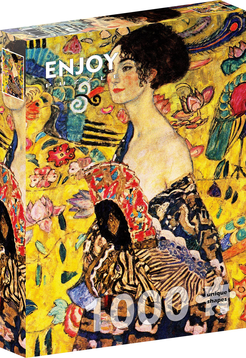 ENJOY - Klimt : Dame à l'éventail (Jigsaw Puzzle 1000 pièces)