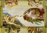 ENJOY - Michel-Ange : La Création d'Adam (Jigsaw Puzzle 1000 pièces)