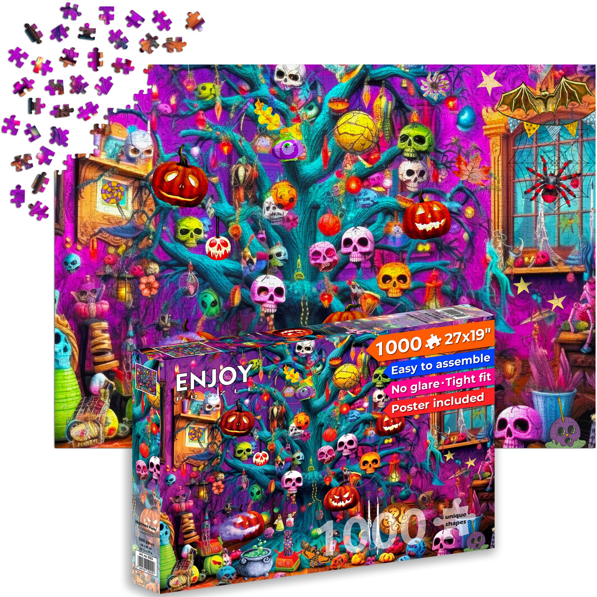 ENJOY - Nightmare Manor (1000-Piece Puzzle)