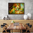 ENJOY - Schuster: Still Life with Fruit Flowers and Parrot (1000-Piece Puzzle)