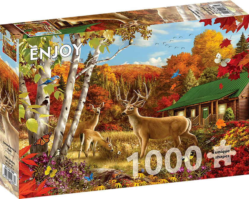 ENJOY - Somewhere in a Field (1000-Piece Puzzle)