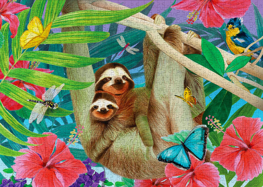 ENJOY - Sweet Sloths (1000-Piece Puzzle)