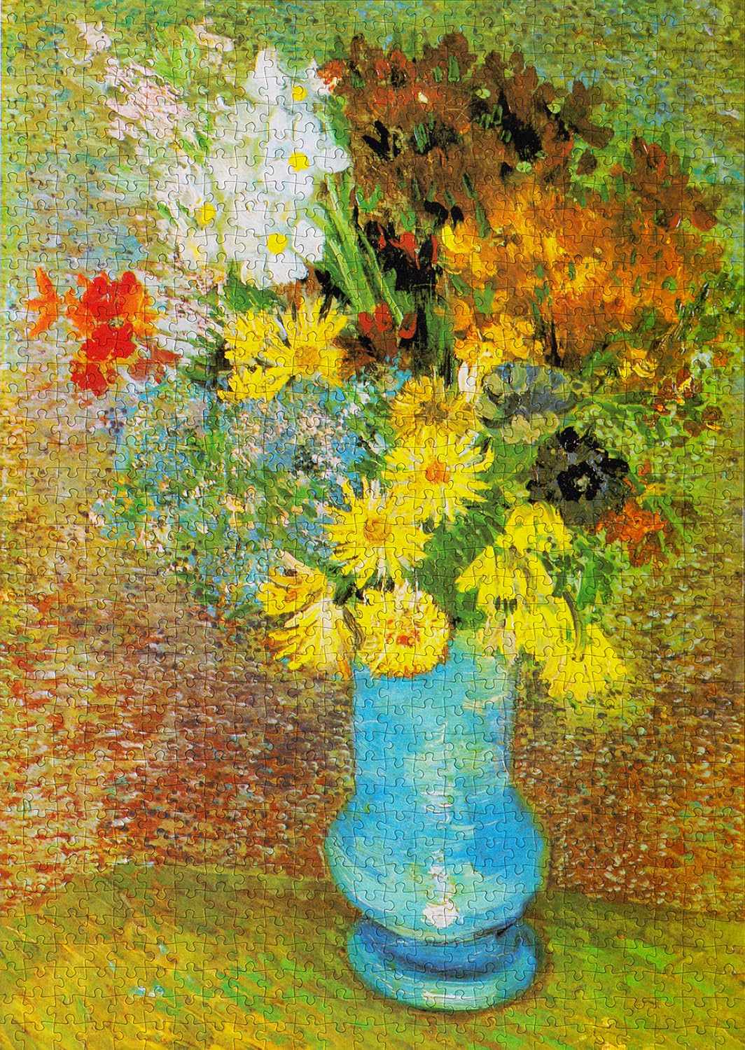 ENJOY - Van Gogh: Vase with Daisies and Anemones (1000-Piece Puzzle)