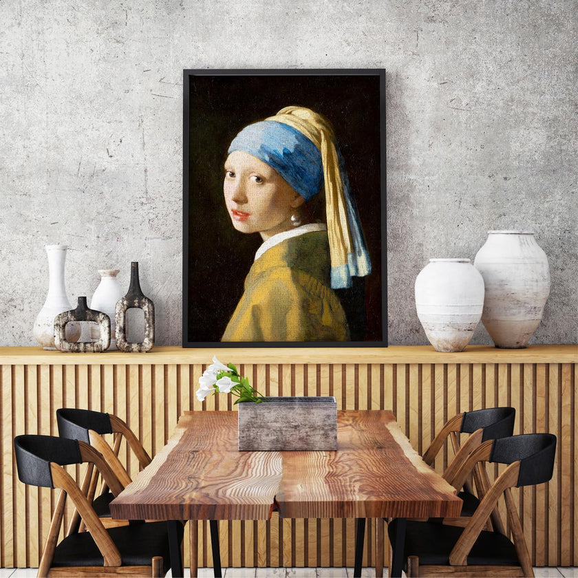 PROFITEZ - Vermeer : La Jeune Fille à la Perle (Puzzle 1000 Pièces)