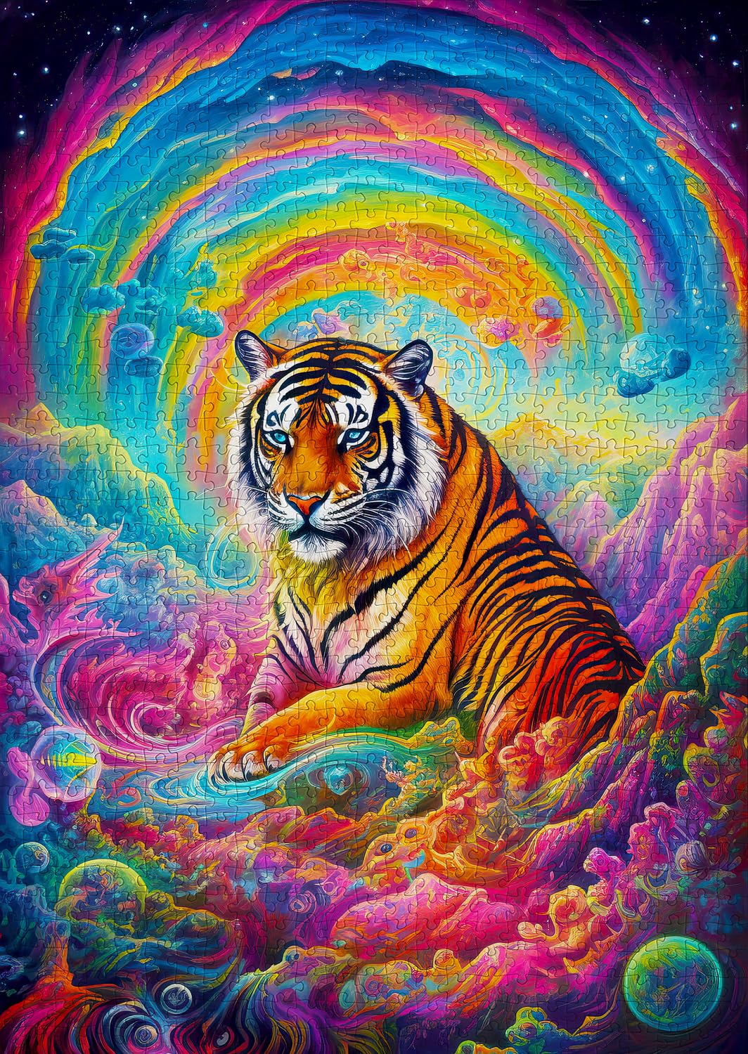 ENJOY - Là où les tigres règnent (Jigsaw Puzzle 1000 pièces)