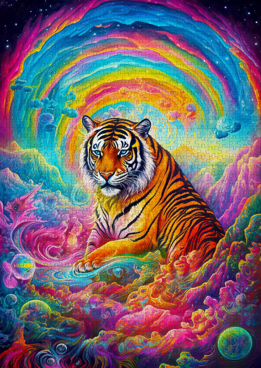 ENJOY - Là où les tigres règnent (Jigsaw Puzzle 1000 pièces)