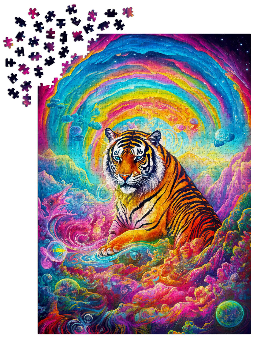 ENJOY - Là où les tigres règnent (Jigsaw Puzzle 1000 pièces)