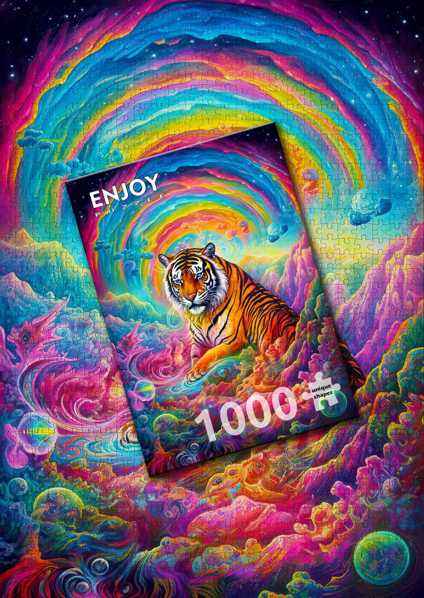 ENJOY - Là où les tigres règnent (Jigsaw Puzzle 1000 pièces)