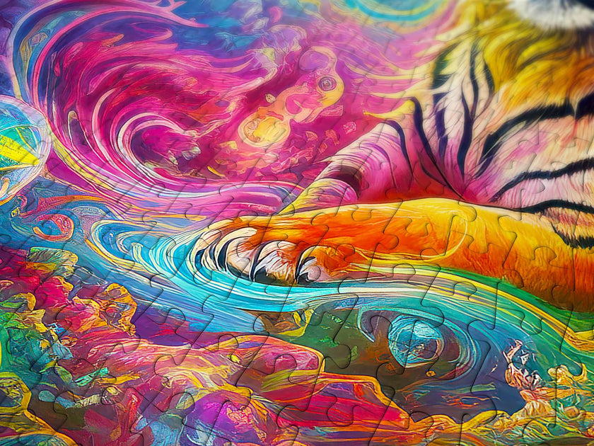 ENJOY - Là où les tigres règnent (Jigsaw Puzzle 1000 pièces)