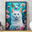 ENJOY - White Cat (1000-Piece Puzzle)
