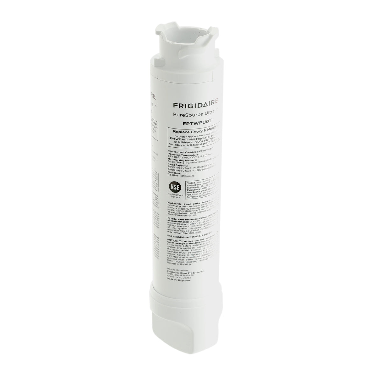Frigidaire EPTWFU01 PureSource Ultra II Ice & Water Fridge Filter