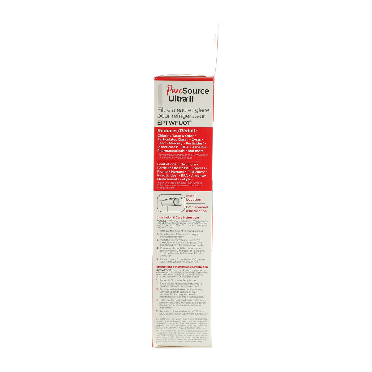 Frigidaire EPTWFU01 PureSource Ultra II Ice & Water Fridge Filter
