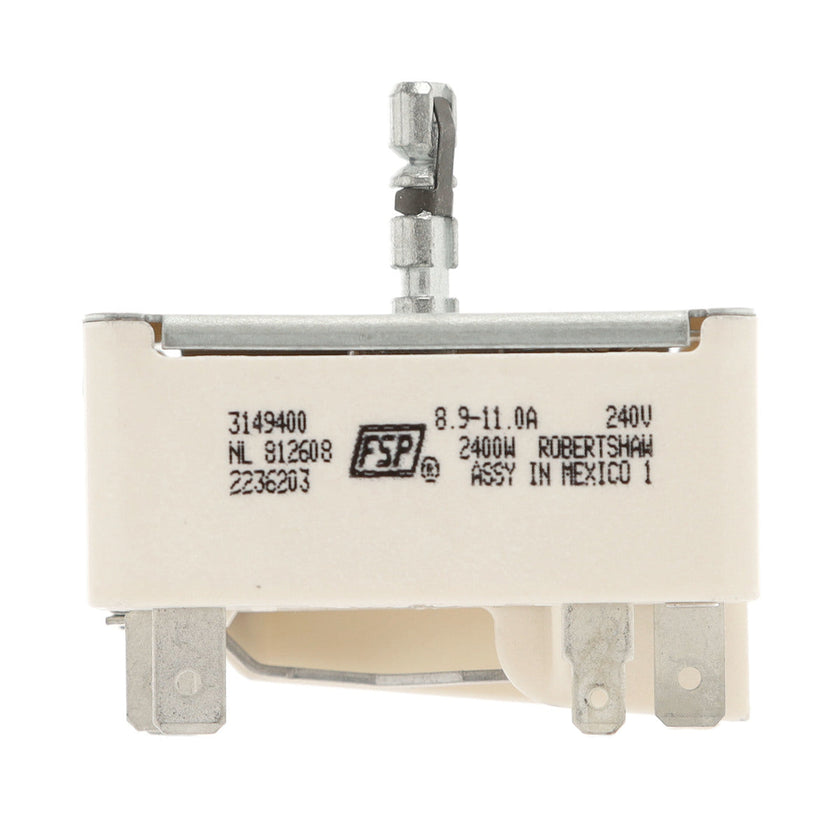 Interrupteur de brûleur de four ES9400 Supco - Alternative WP3149400