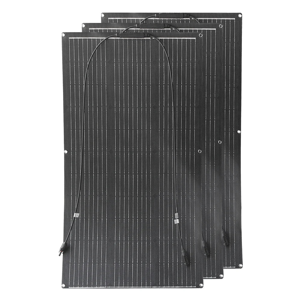 ETFE Flexible Solar Panel 100-400W  Monocrystalline Solar Cell for 12V Battery Charger
