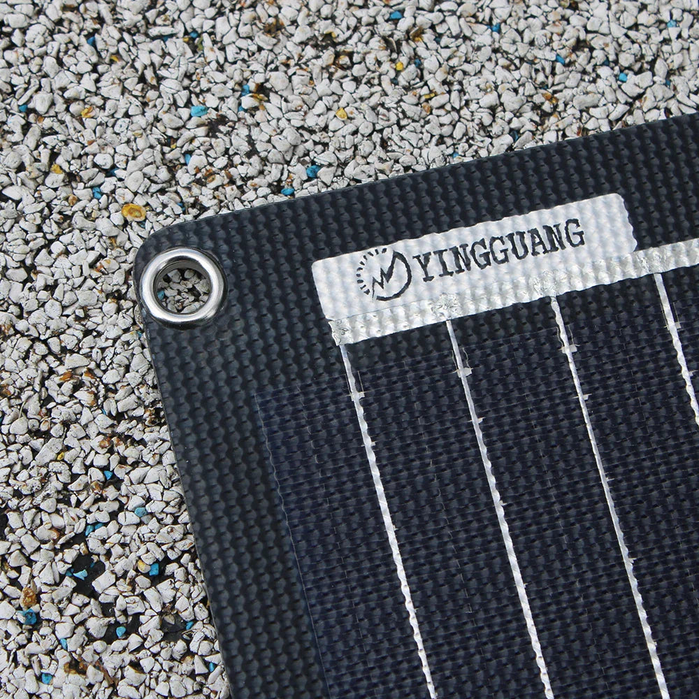 ETFE Flexible Solar Panel 100-400W  Monocrystalline Solar Cell for 12V Battery Charger