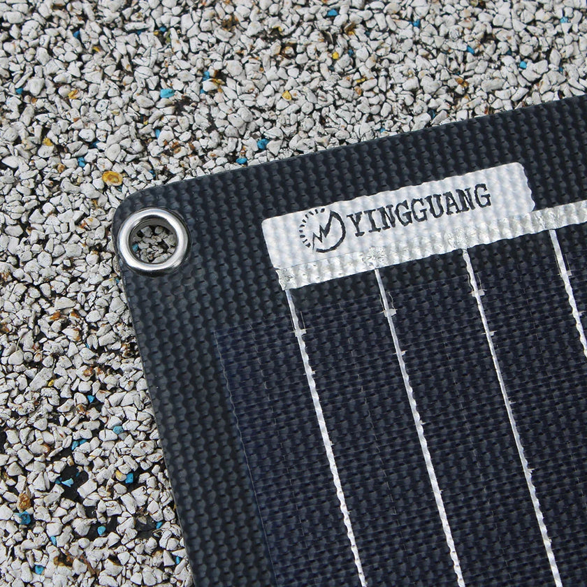 ETFE Flexible Solar Panel 100-400W  Monocrystalline Solar Cell for 12V Battery Charger